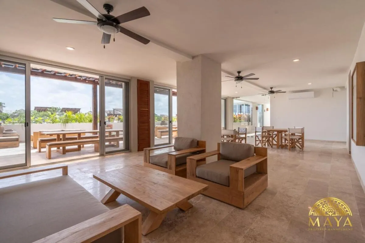 Nhoa 203B Lux 1Br Condo Pool View In Aldea Zama Tulum 0*,