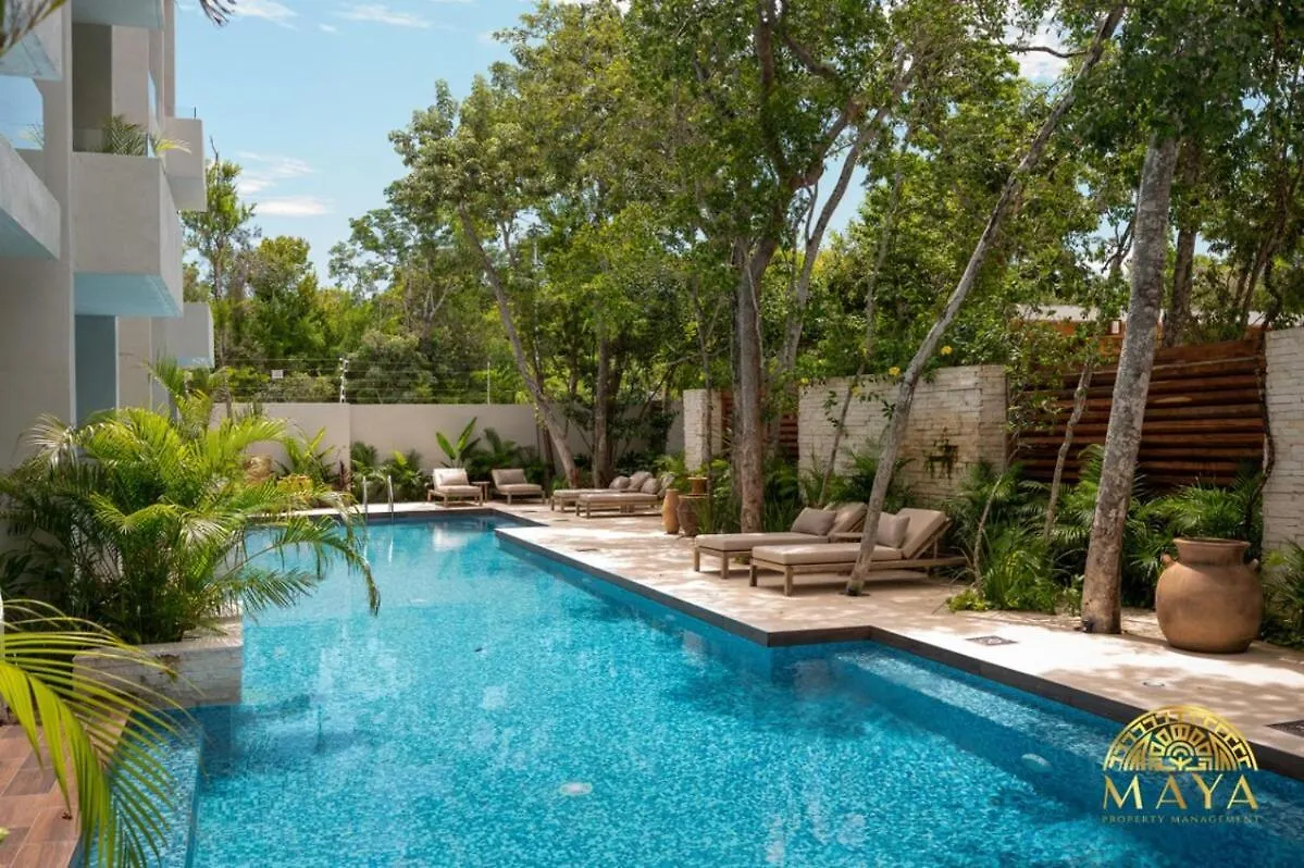 Nhoa 203B Lux 1Br Condo Pool View In Aldea Zama Tulum