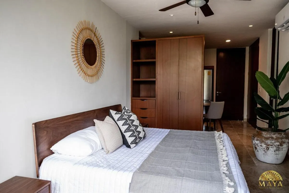 Nhoa 203B Lux 1Br Condo Pool View In Aldea Zama Tulum
