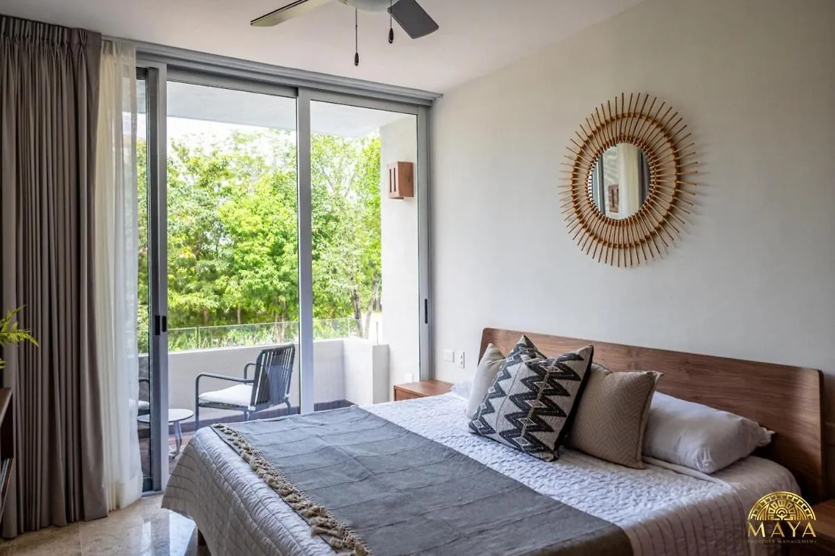 Nhoa 203B Lux 1Br Condo Pool View In Aldea Zama Tulum